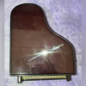 Wooden piano music box